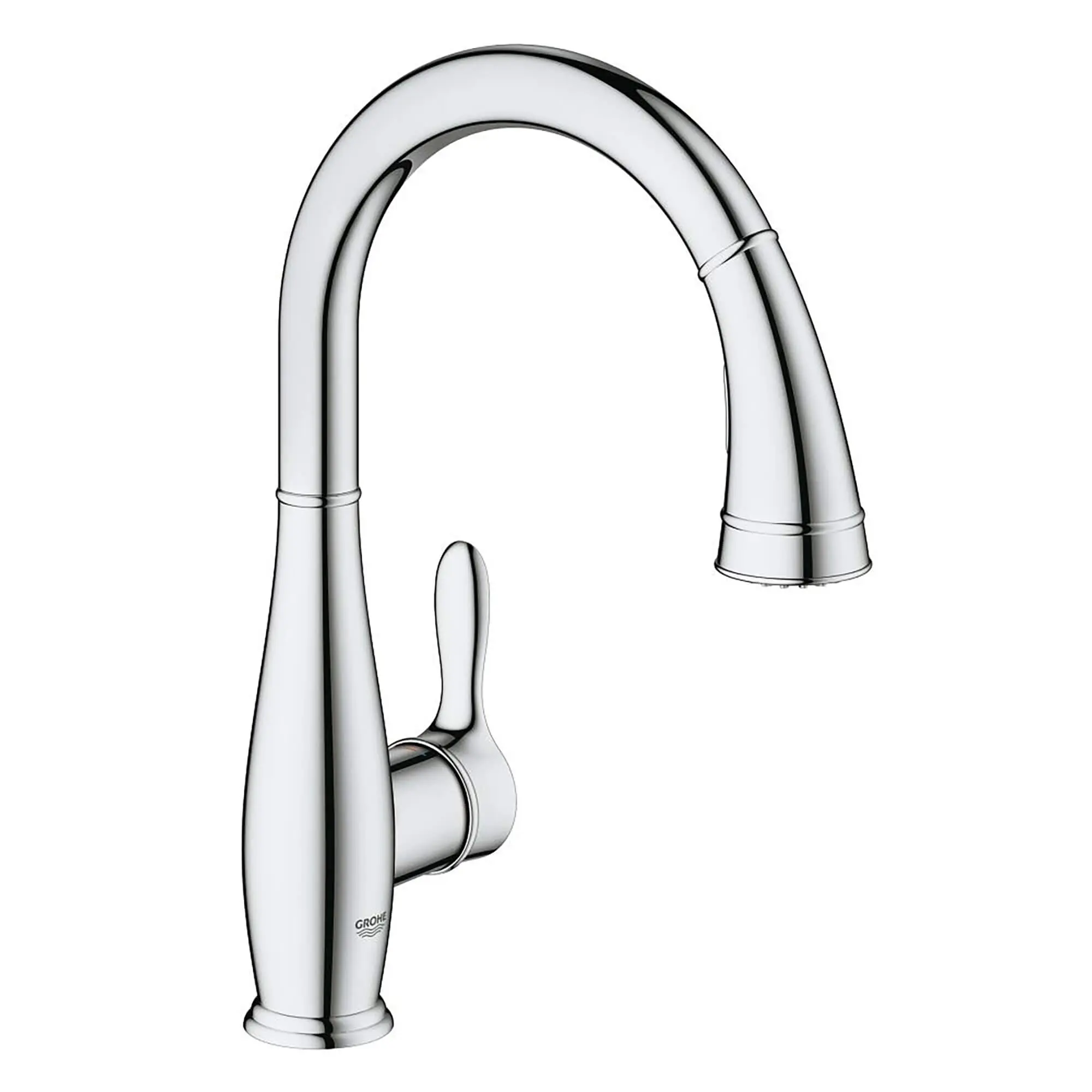 Single-Handle Pull Down Kitchen Faucet Dual Spray 6.6 L/min (1.75 gpm)